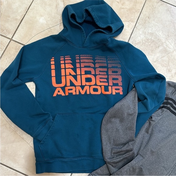 Under Armour Hoodie YL and Adidas Jacket YL - Picture 3 of 3